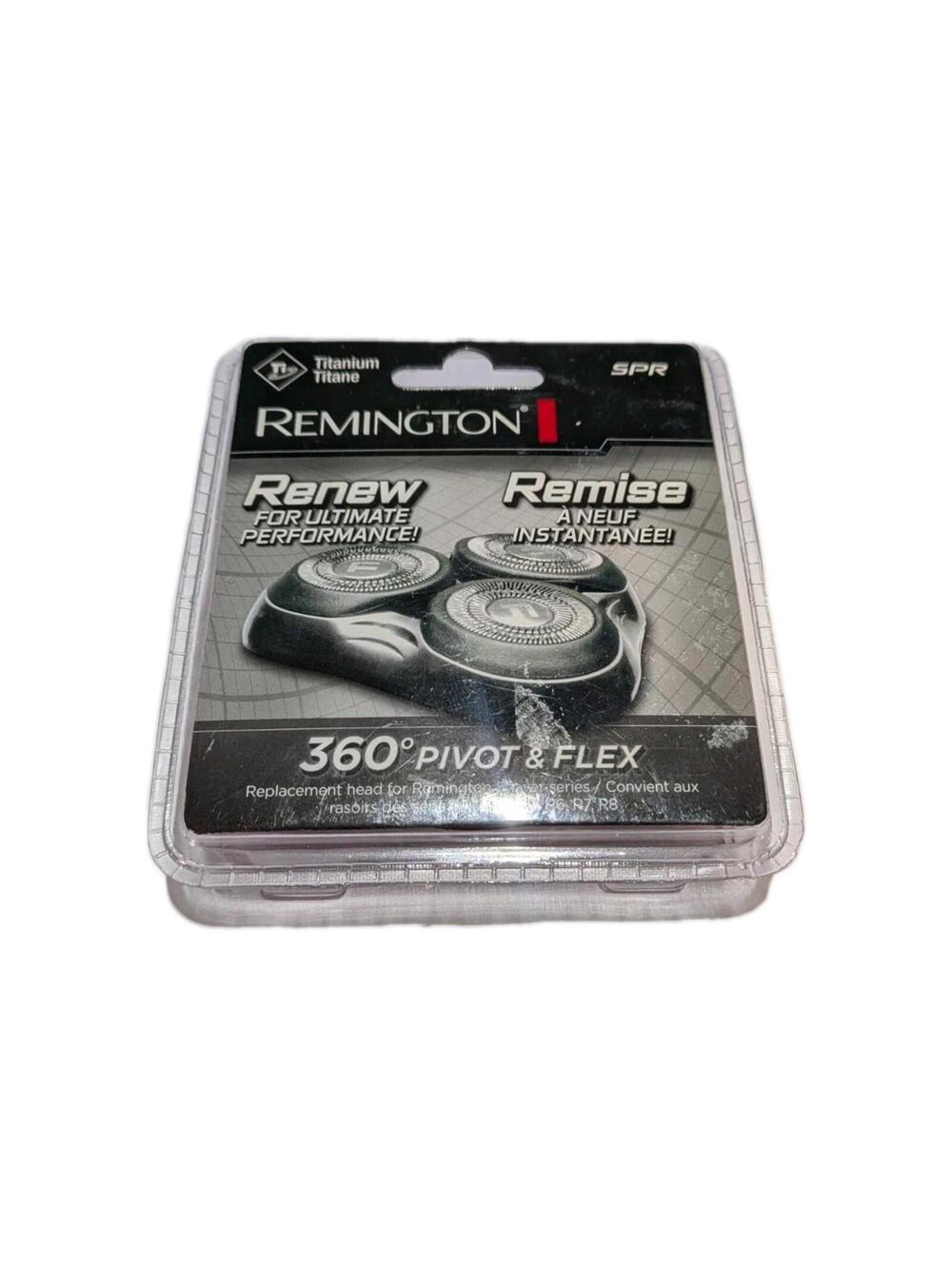 Remington SPR Titanium Rotary 360 Flex Shaver Replacement Head Pivot Flex R3-R8